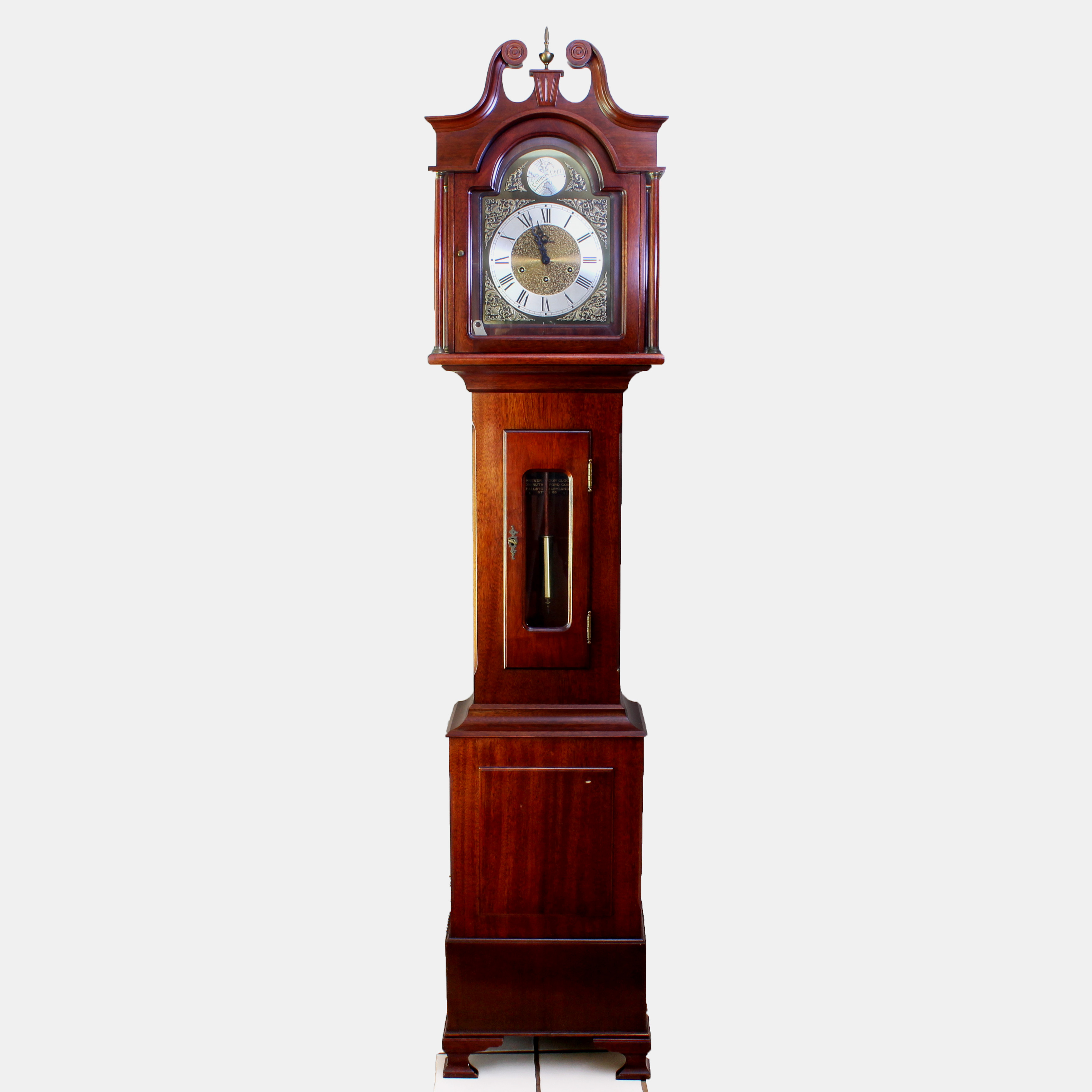 Vintage German Tempus Fugit Grandfather Clock EBTH
